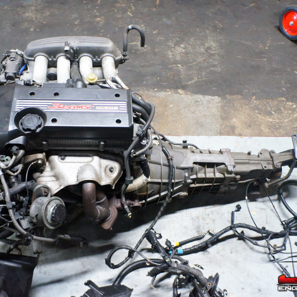 Toyota Altezza RS200 IS200 Beams VVTi Engine 6-Speed Trans Ecu Harness JDM 3SGE