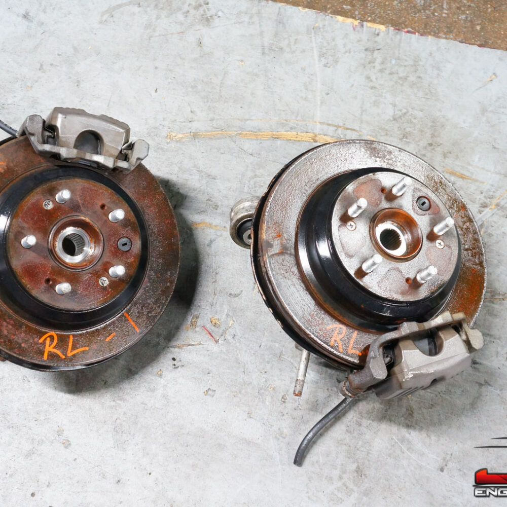 JDM 2005-2008 Acura RL Rear Calipers Rotors Spindle (4 Available)
