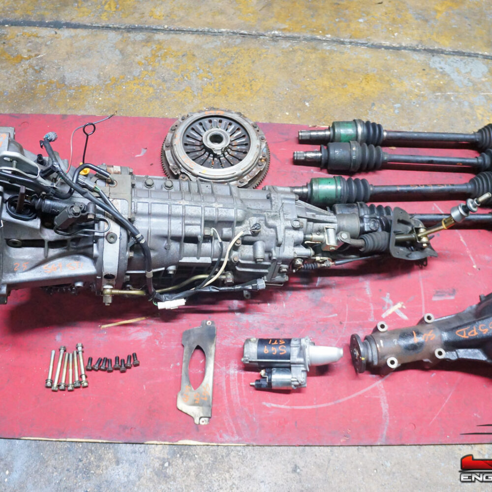 JDM 03-08 SUBARU FORESTER STI SG9 6 SPEED TRANSMISSION COMPLETE STI