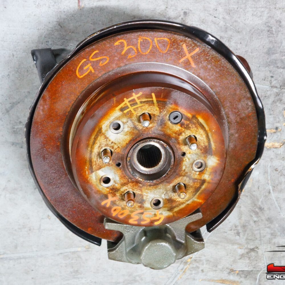 JDM 98-05 Toyota Aristo Lexus GS300 GS400 Rear Calipers Rotors Spindle