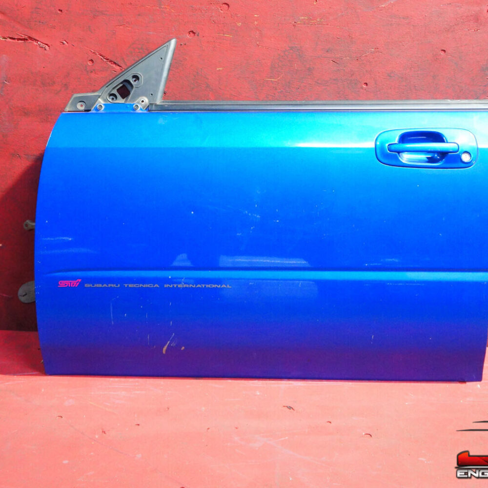 JDM 2002-2007 Subaru Impreza WRX STI Front Single Door Assembly Sedan BLUE