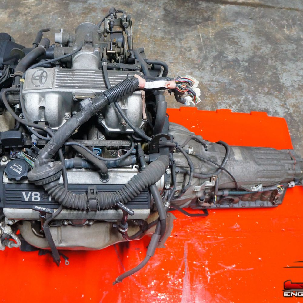 JDM 1992 1993 1994 1995 1996 1997 LEXUS GS400 LS400 SC400 1UZ-FE NON VVTI ENGINE MOTOR AUTOMATIC TRANSMISSION
