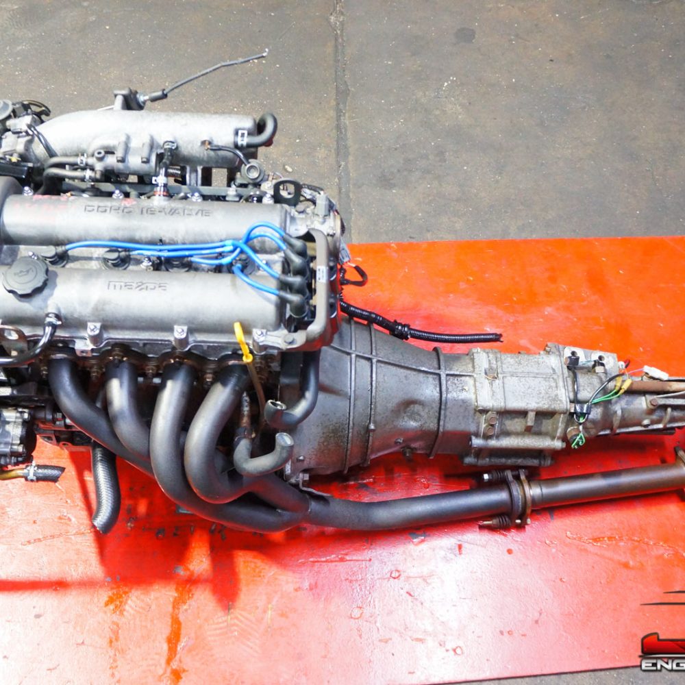 JDM 1994-1997 Mazda Miata B6 1.6L Engine 5 Speed Manual Transmission