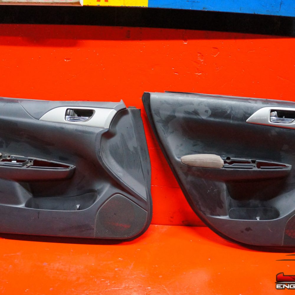 2008-2014 Subaru WRX STi Left Front & Rear Door Panels