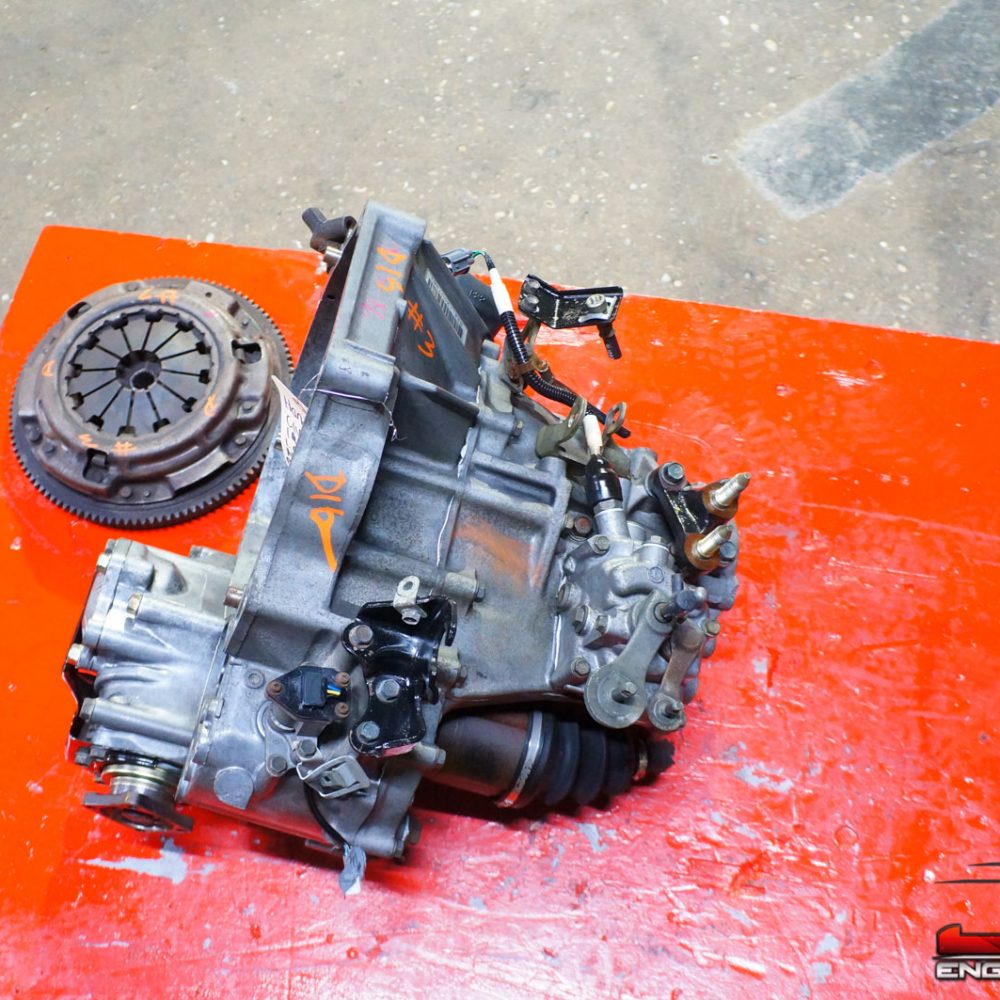 JDM 1992-2000 Honda Civic D16A AWD SOHC 1.6L 5 Speed Manual Transmission S22 #3